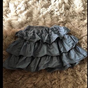Girls Jean Skirt